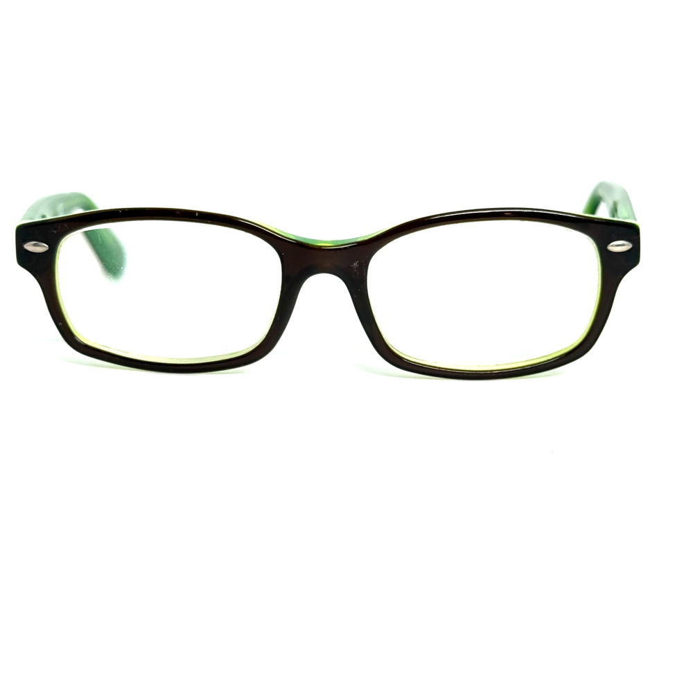 RAY-BAN RB‎ 1530 3665 48-16-130 Eyeglasses Frames Black Green H19921